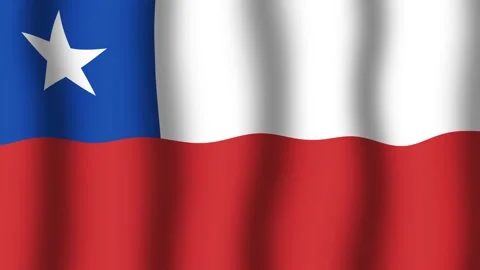 Flag of Chile Stock Footage 175648902