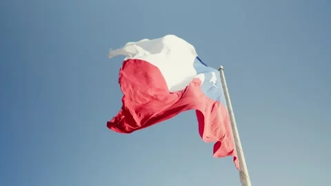 Flag of Chile Stock Footage 251242088