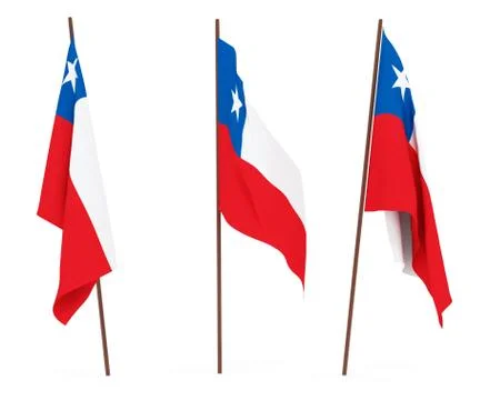 Flag of Chile Stock Photos