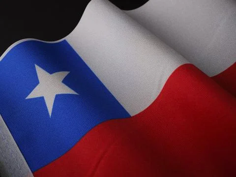Flag of Chile Stock-Fotos