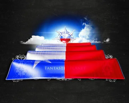 Flag Chile quality designer flag Stock Illustration