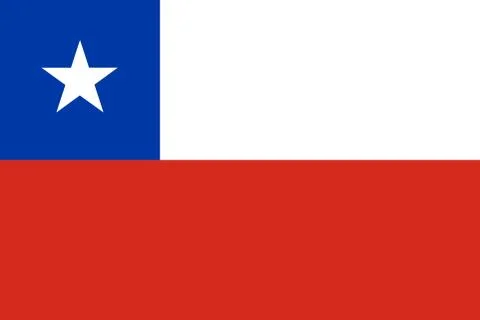Flag of Chile. Vector illustration Stock-Illustration