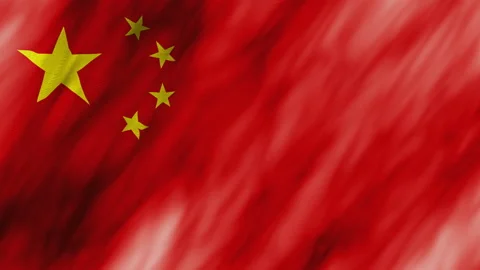 Flag of China 4k. Animated Background Vidéo 189903148