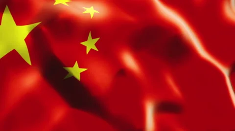 Flag of China Video stock 47072526