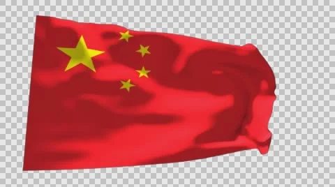 Flag of China Stockbeeldmateriaal 59853669