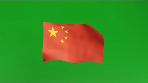 Flag of China Stock Footage 162025713