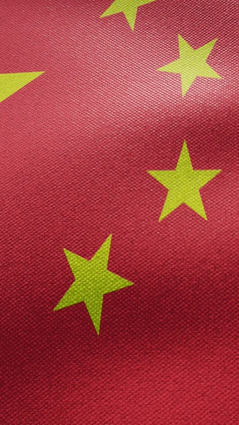 Flag of China Video stock 278457041