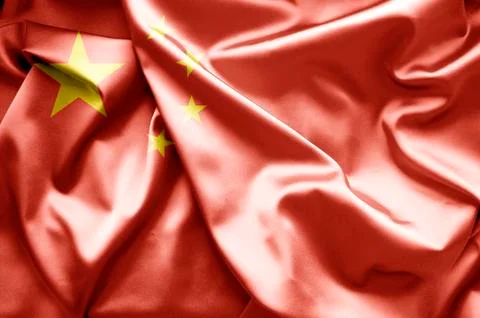 Flag of china Stock Illustration