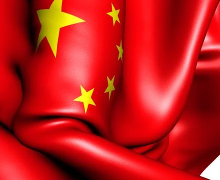 Flag of china Stock Illustration