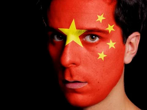 Flag of china Stock Photos