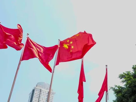 Flag of China Stock Photos