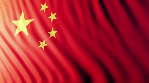 Flag of Cina Stock-Footage 290861411