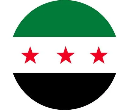 FLAG CIRCLE Stock Illustration