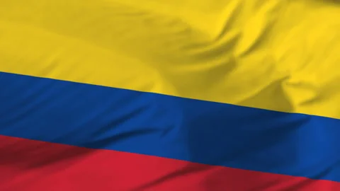 Flag of Colombia Stock Footage 148687106