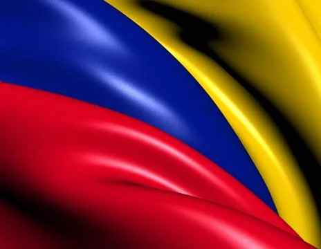 Flag of colombia Stock Illustration
