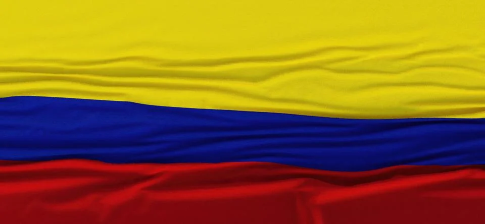 Flag of Colombia Stock Illustration