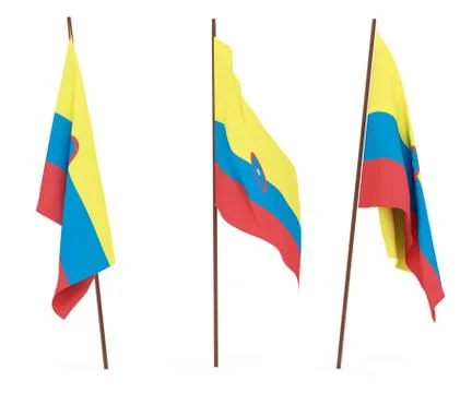 Flag of Colombia Stock Photos
