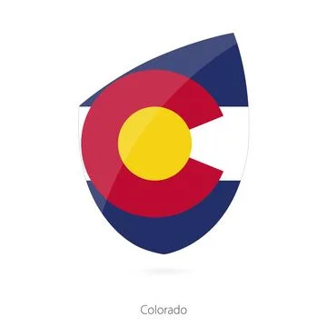 Flag of Colorado. Иллюстрация