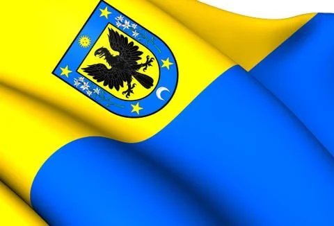 Flag of concepcion Stock Illustration