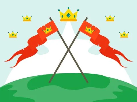 Flag Concept Illustration Stock Illustration