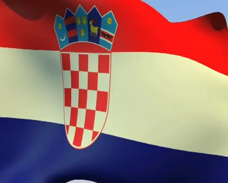 Flag of Croatia PAL 動画素材 14145955