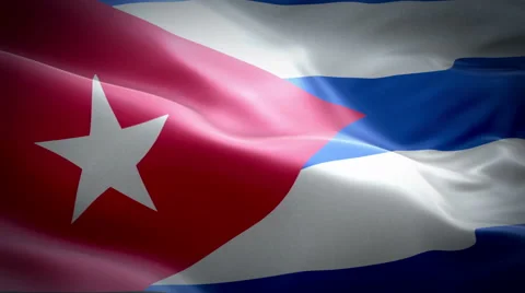Flag of Cuba 스톡 동영상 47571060