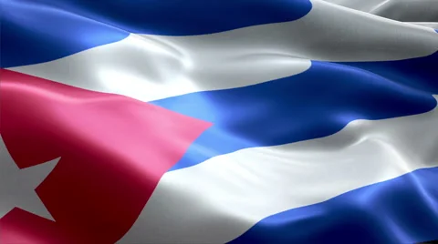 Flag Cuba Vídeos de archivo 47732480