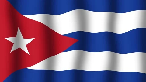Flag of Cuba Vidéo 175649820