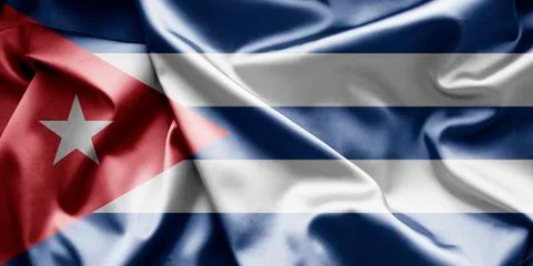 Flag of cuba Stock-Illustration