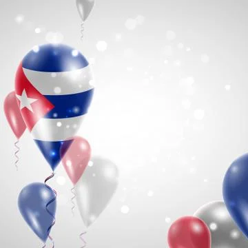 Flag of Cuba Illustrazione stock
