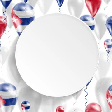 Flag of Cuba Stock Illustration