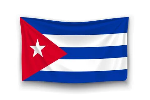Flag of cuba Stock Illustration