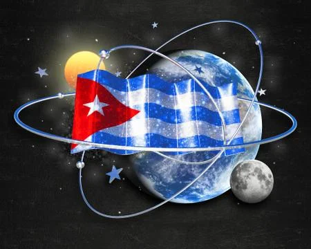 Flag Cuba quality designer flag Stock Illustration