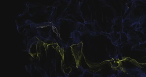 Flag Curacao  turns into smoke. State weakening concept, alpha channel. Stock Footage 172502004