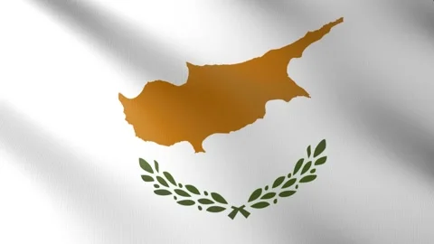 Flag of Cyprus Video stock 150994603