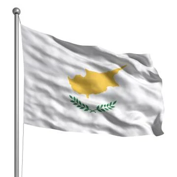 Flag of cyprus Stock Illustration