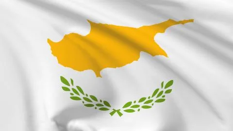 Flag of cyprus Stock Illustration