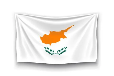 Flag of cyprus Stock Illustration