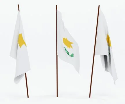 Flag of Cyprus Stock Photos