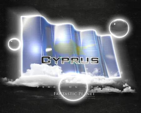 Flag Cyprus quality designer flag Stock Illustration