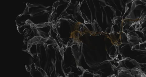 Flag Cyprus  turns into smoke. State weakening concept, alpha channel. Stock Footage 172502146