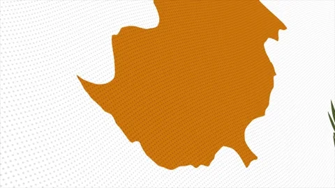 Flag of Cyprus waving slowly Stock Footage 344569126