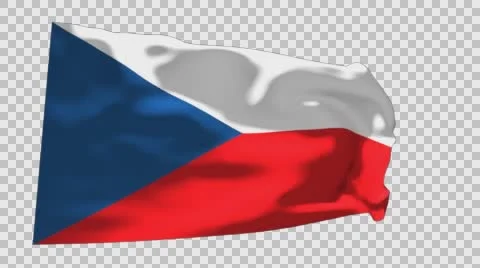 Flag of Czech Stockbeeldmateriaal 60937934