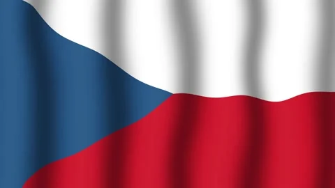 Flag of the Czech Republic Vidéo 175887851