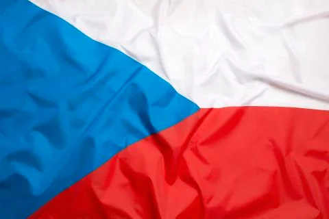Flag of Czech Republic Stock Photos