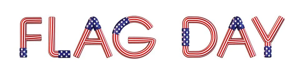 Flag day Stock Illustration