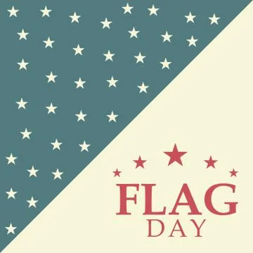 Flag Day. Illustrazione stock