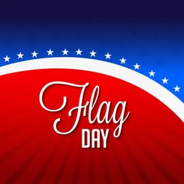 Flag Day. Illustrazione stock