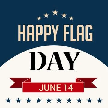 Flag Day. Illustrazione stock
