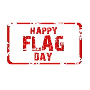 Flag Day. Stock Illustration